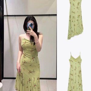 ZARA Floral Mini Dress | Size M | NWT